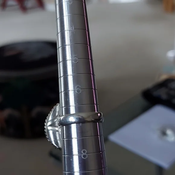 Rose Pink Turquoise ring - Picture 5 of 6